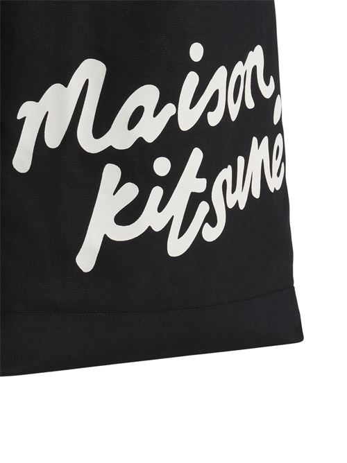 Tote bag with Maison Kitsuné signature print MAISON KITSUNE' | PW05124WW9042P199
